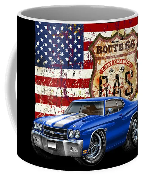 1970 Chevelle Flag - Mug