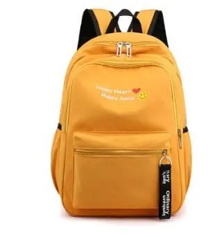 2020 new backpack female soft face college style junior high school student backpack