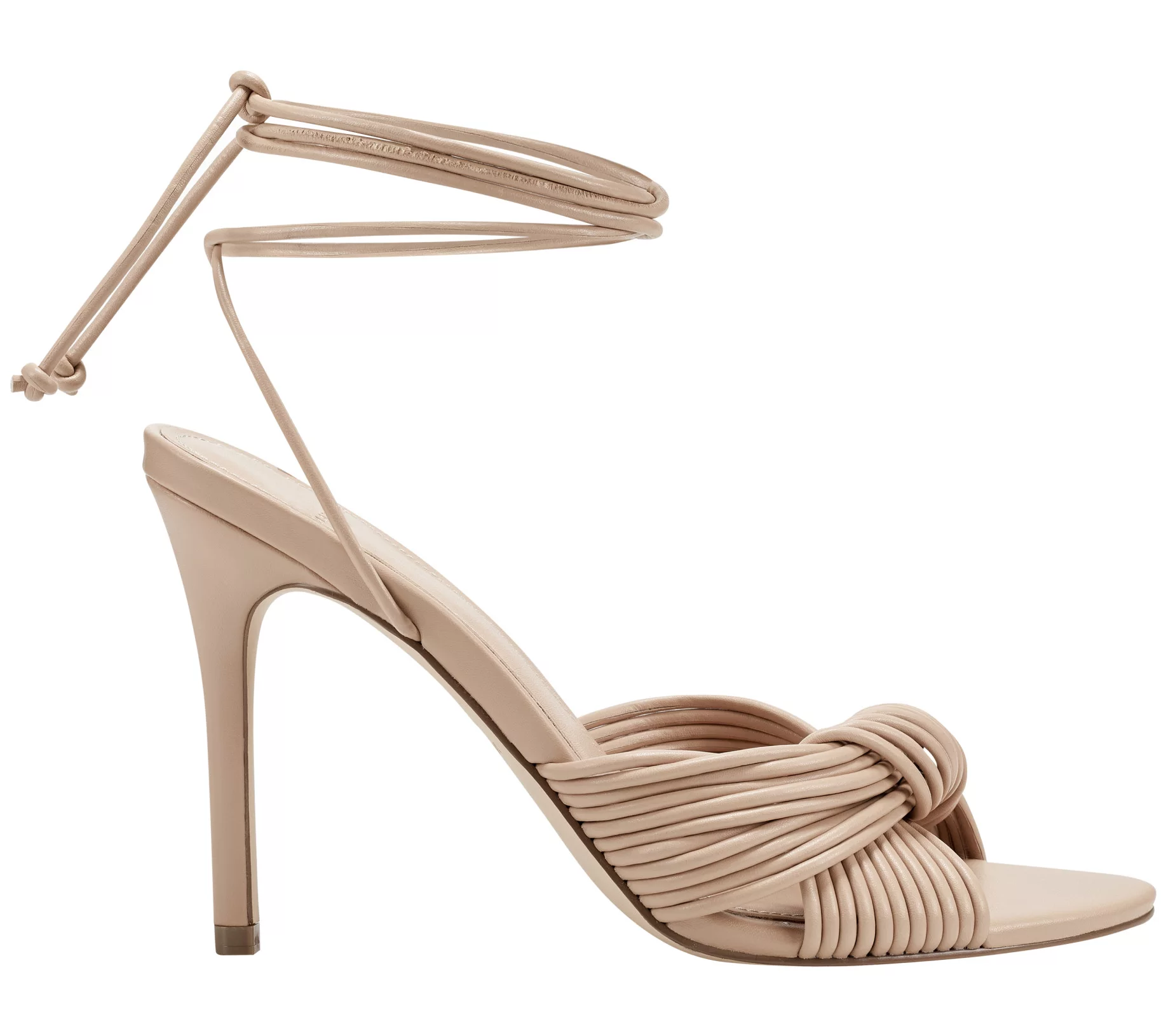 "As Is" Marc Fisher LTD Lace-Up Heeled Sandals - Brista