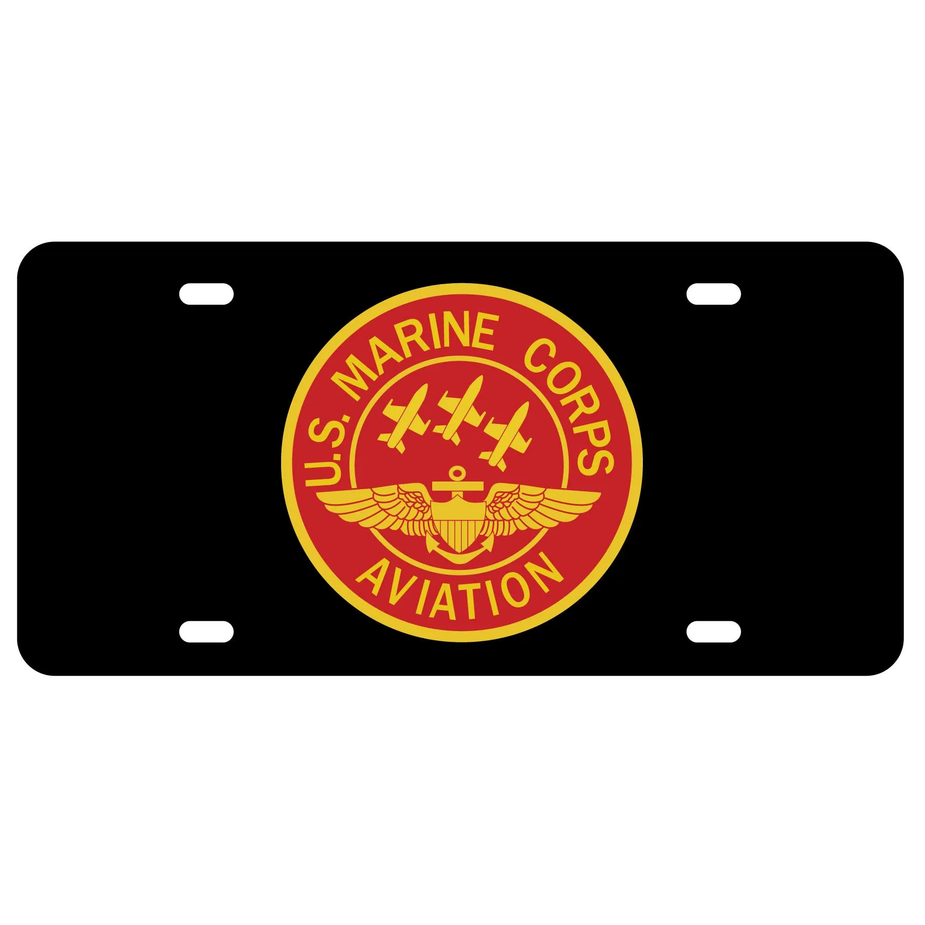 4th Marine Division License Plate