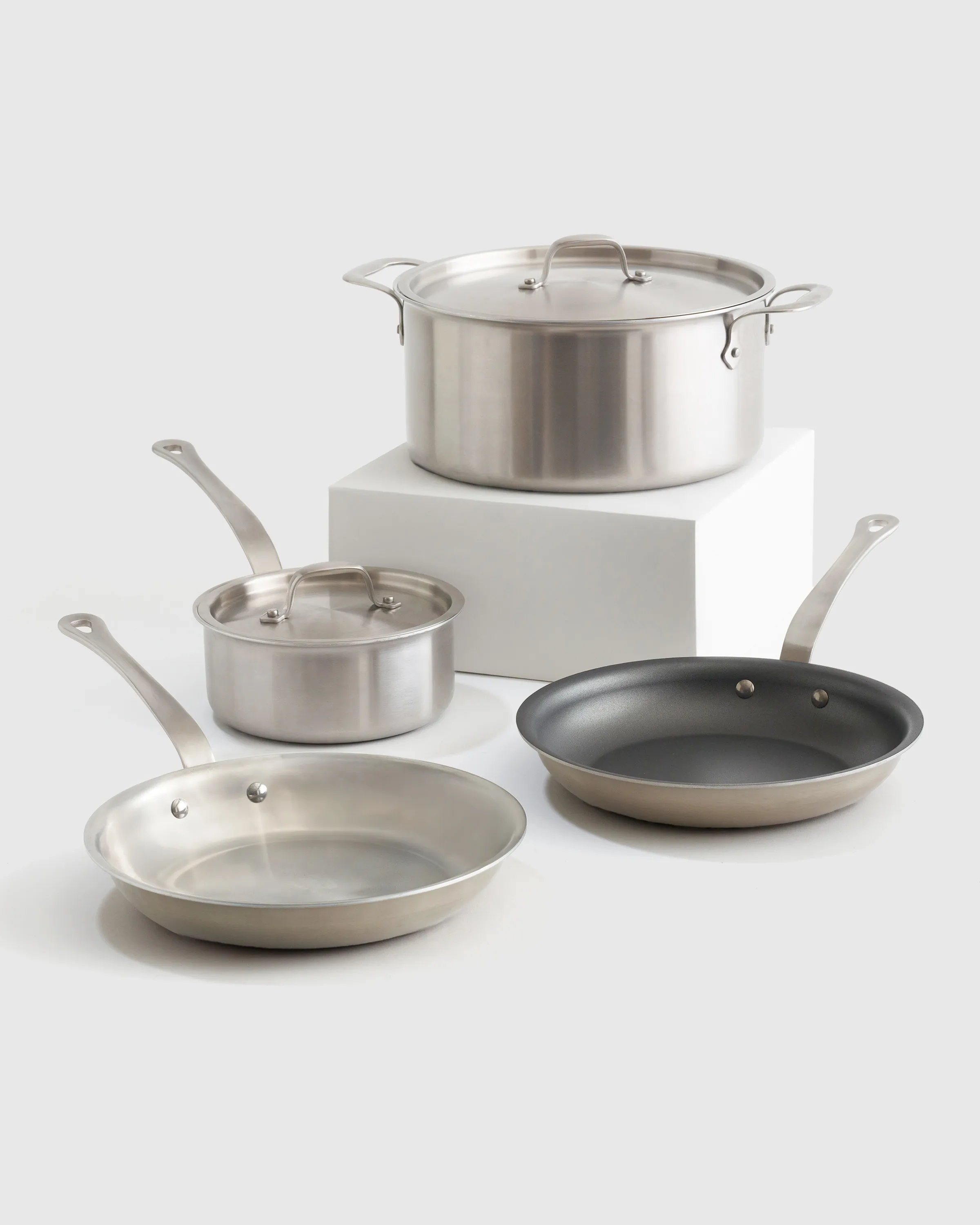 5-Ply Stainless Steel 6 Piece Cookware Set