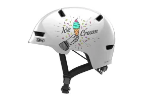 Abus Scraper Kid 3.0 Helmet - Ice Cream - Shiny White