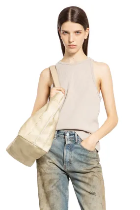 acne studios fitted logo tank top