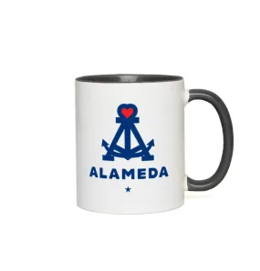 ALAMEDA ANCHOR HEART Accent Mug