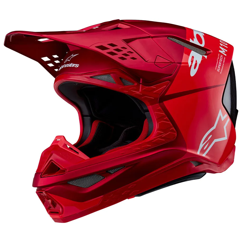 Alpinestars - SM10 Flood Red Matt/Gloss Helmet