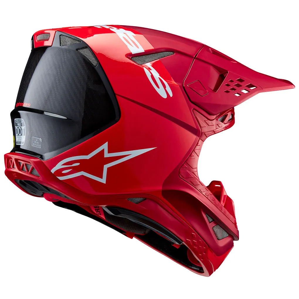 Alpinestars - SM10 Flood Red Matt/Gloss Helmet