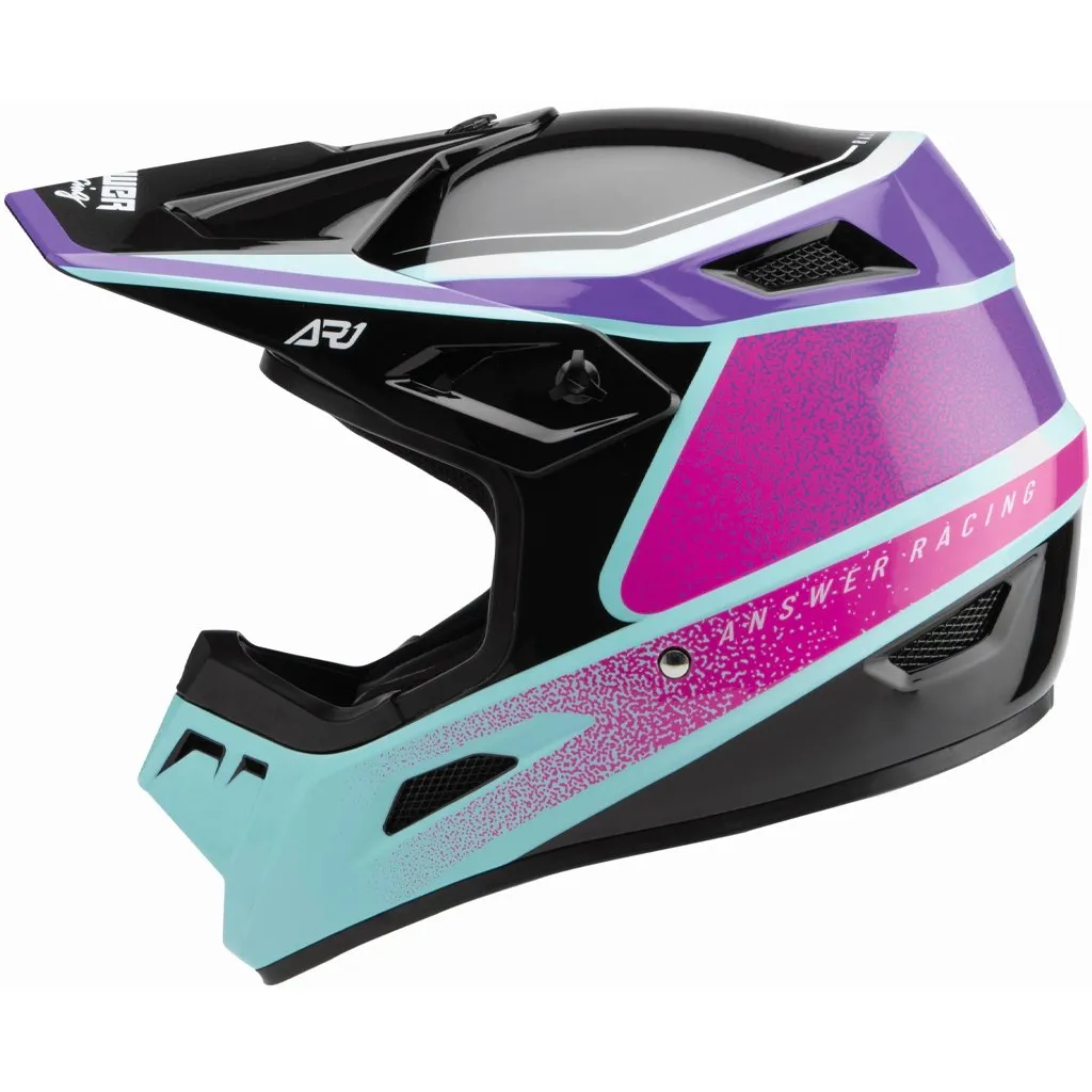 Answer - 2022 Youth AR-1 Vivid MX Helmet