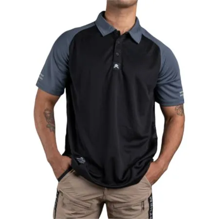 Anthem Hi Flow Performance Polo Black