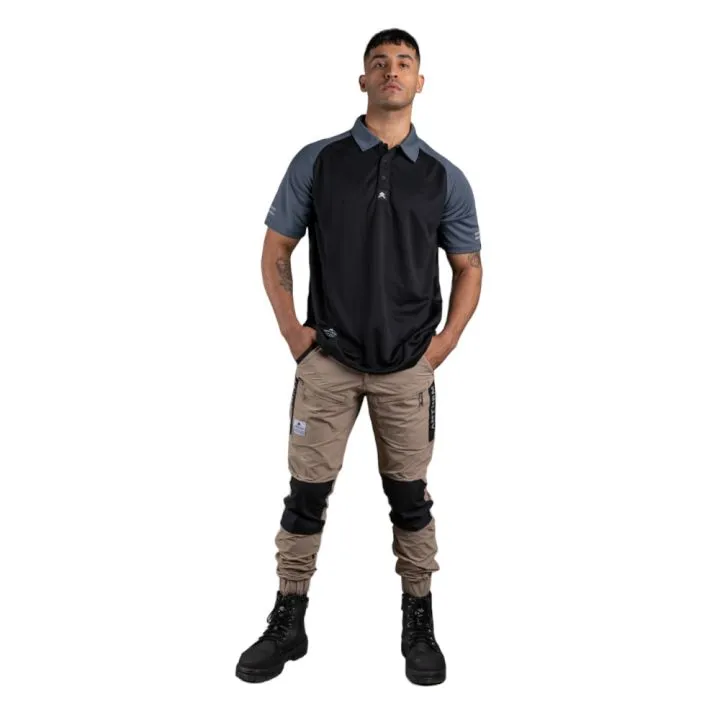 Anthem Hi Flow Performance Polo Black