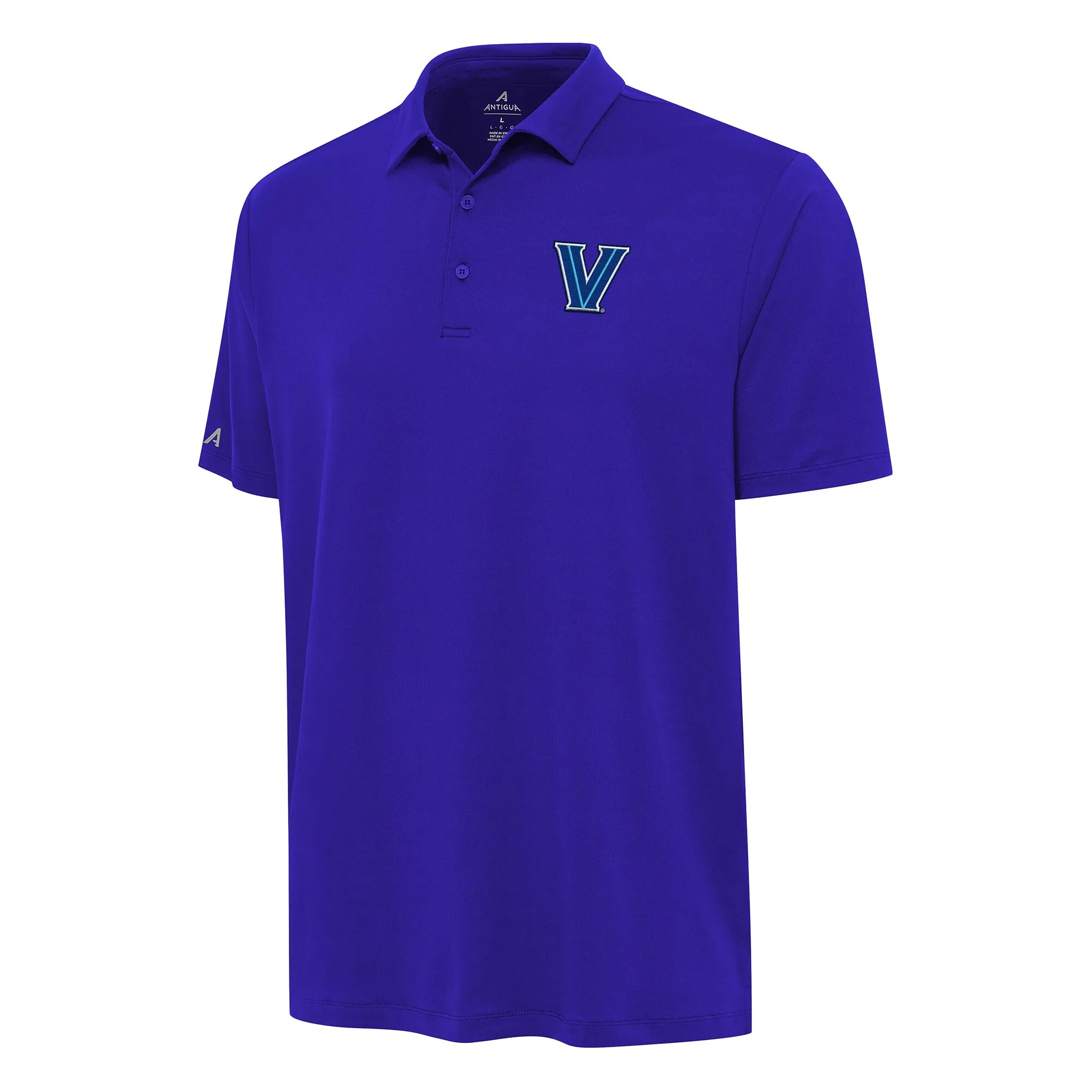 Antigua Villanova Wildcats Royal Reprocess Polo