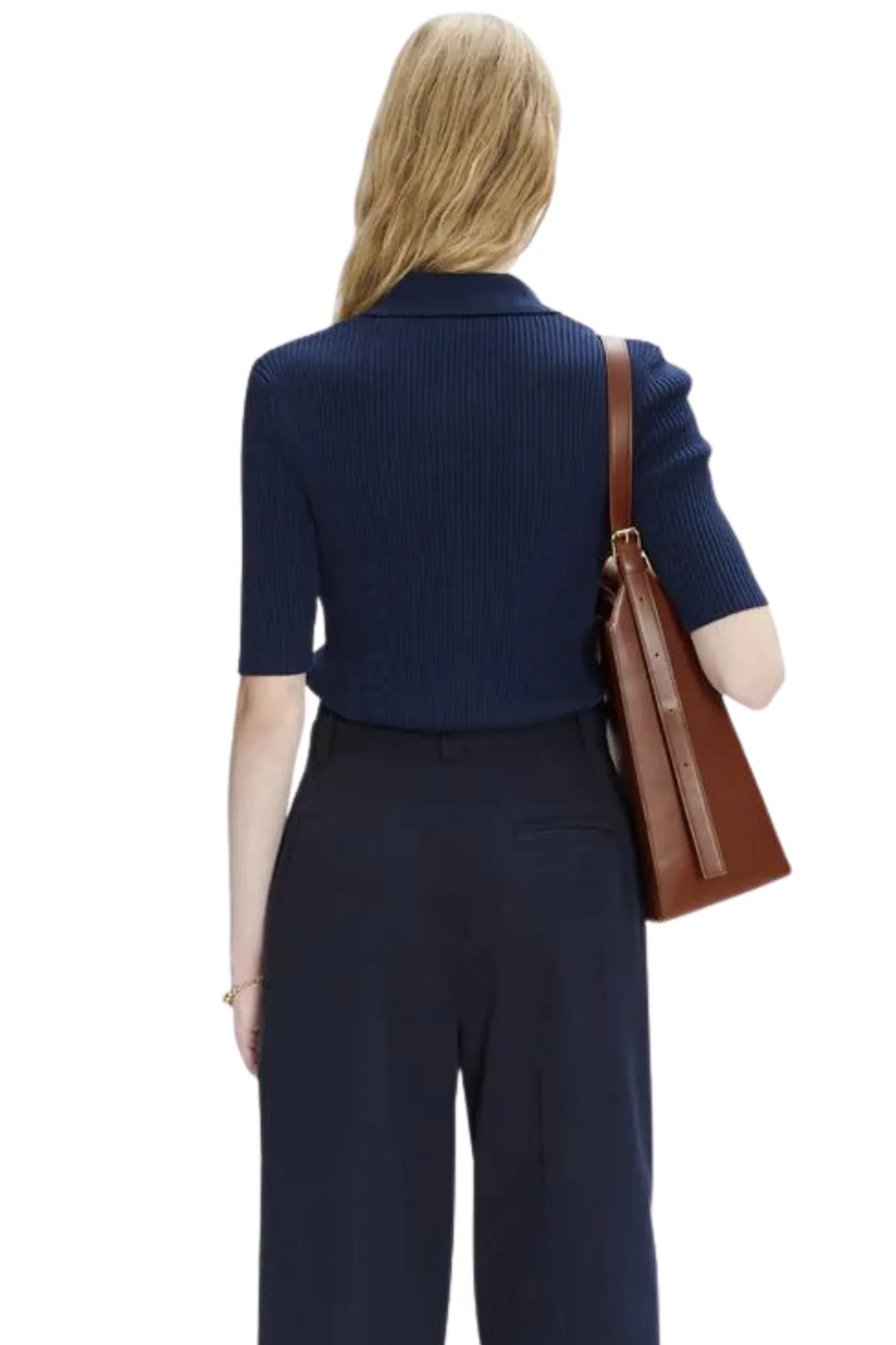 A.P.C.     Danae Polo in Crepe Cotton