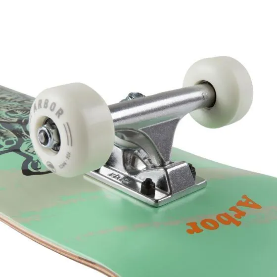 Arbor Seed 7.25 Woodcut Complete Kids Skateboard