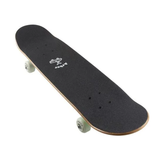 Arbor Seed 7.25 Woodcut Complete Kids Skateboard