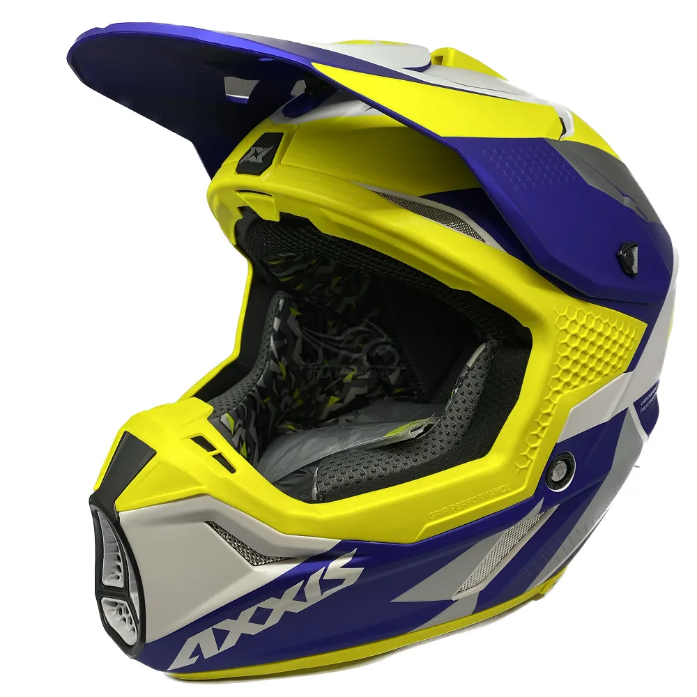 Axxis Wolf Bandit Helmet - Yellow