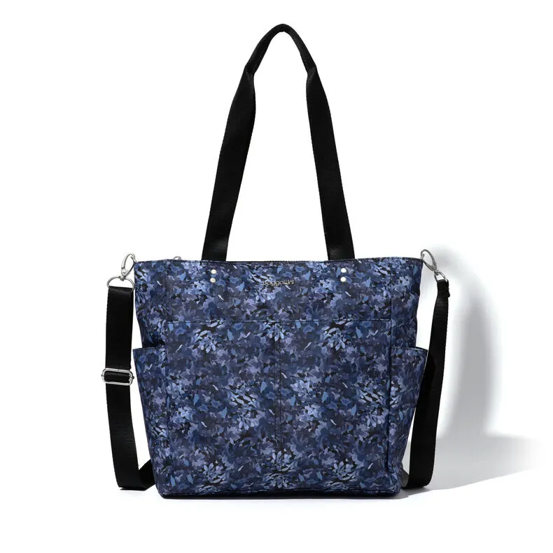 Baggallini Carryall Daily Tote – Indigo Petal