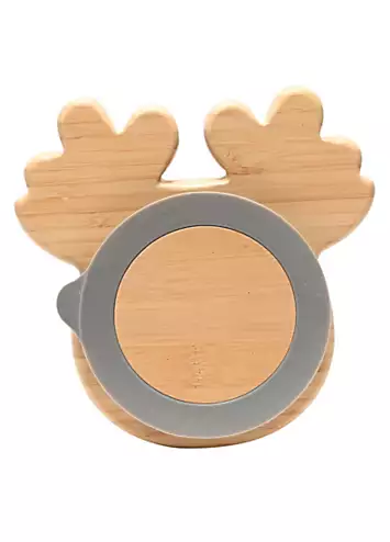 Bambino Bamboo Plate - Reindeer | Kaleidoscope