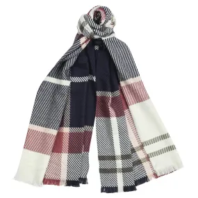 Barbour Blair Scarf Midnight Berry LSC0308