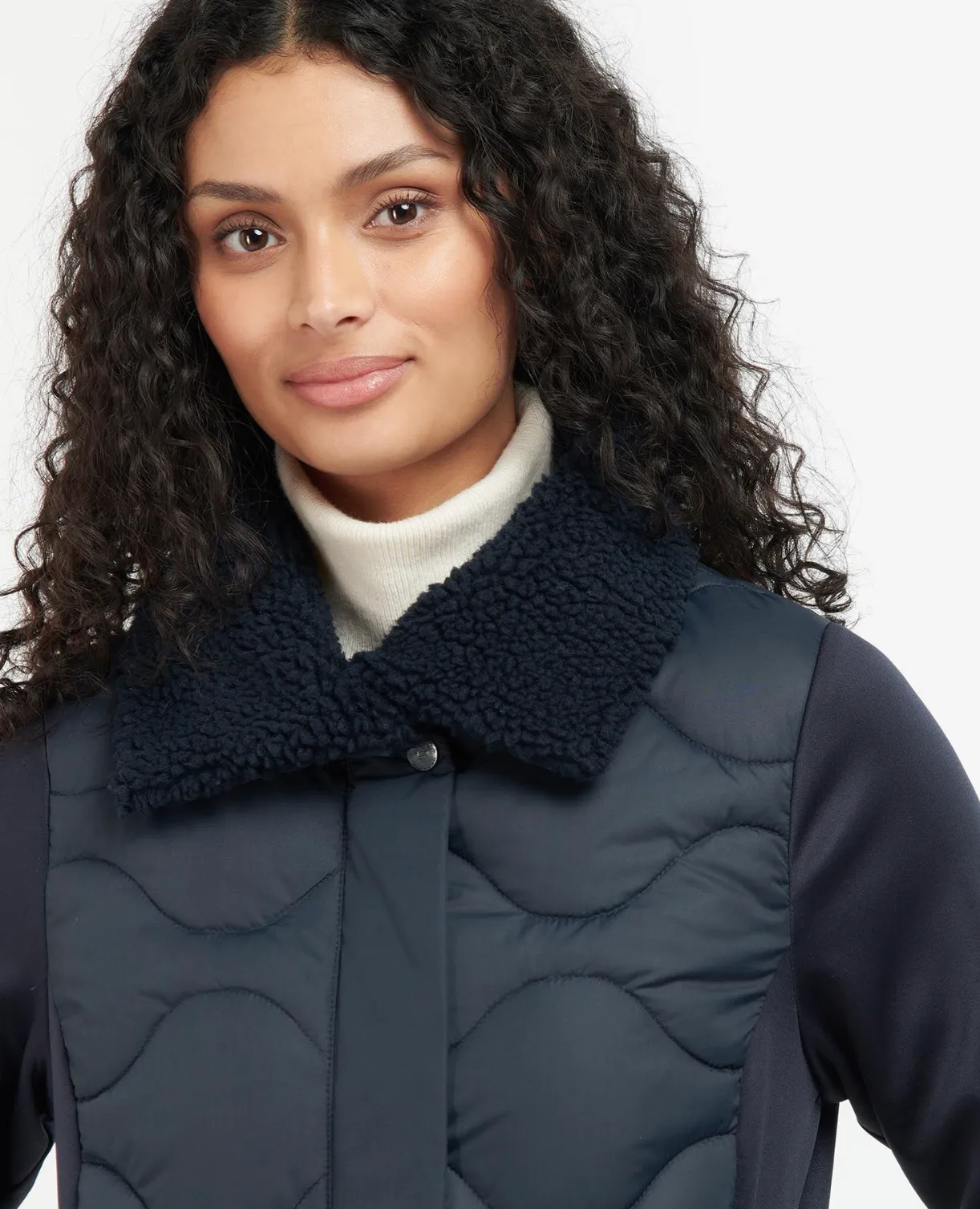 Barbour Eldoris Sweat Quilted Jacket LQS0035