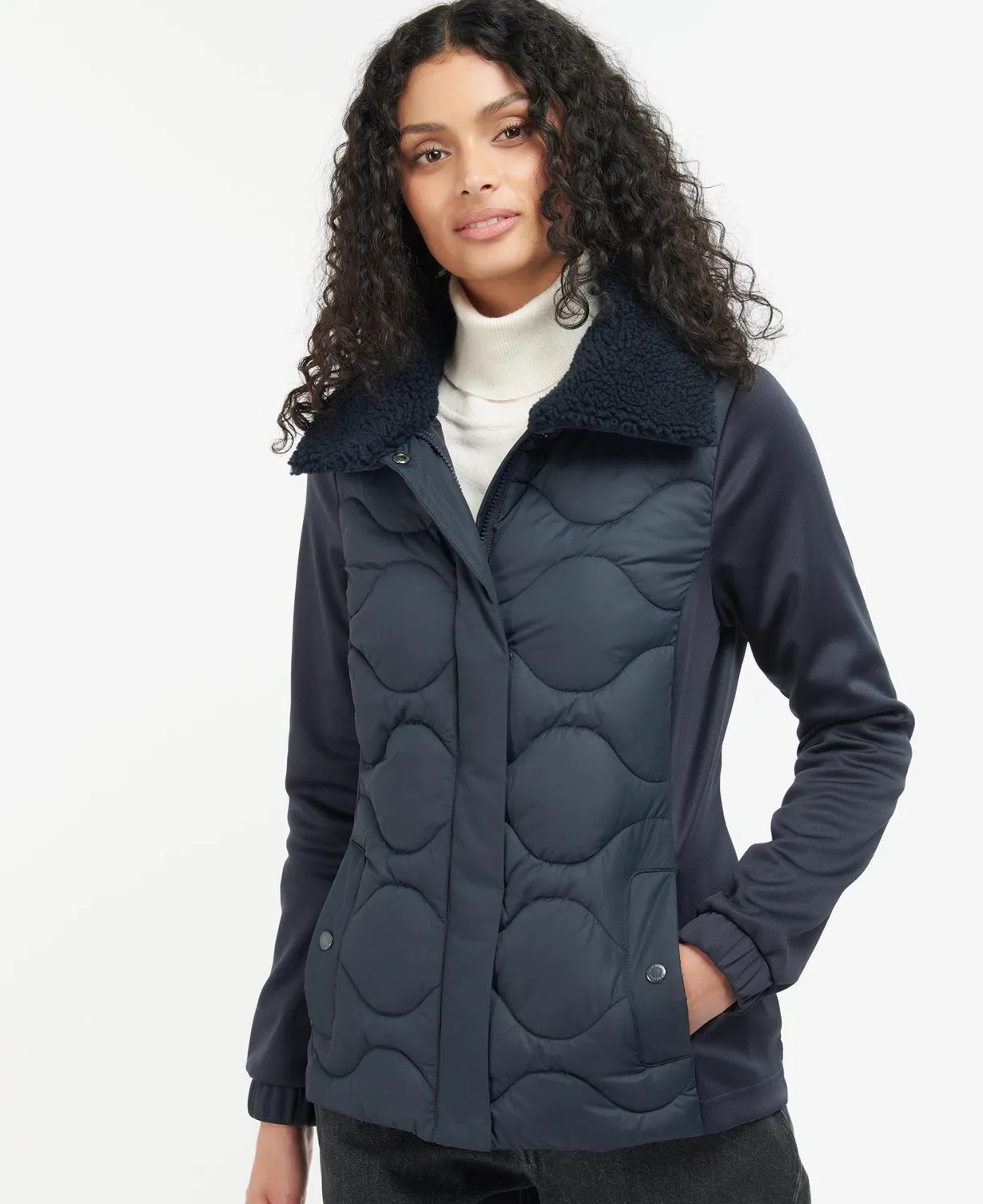 Barbour Eldoris Sweat Quilted Jacket LQS0035