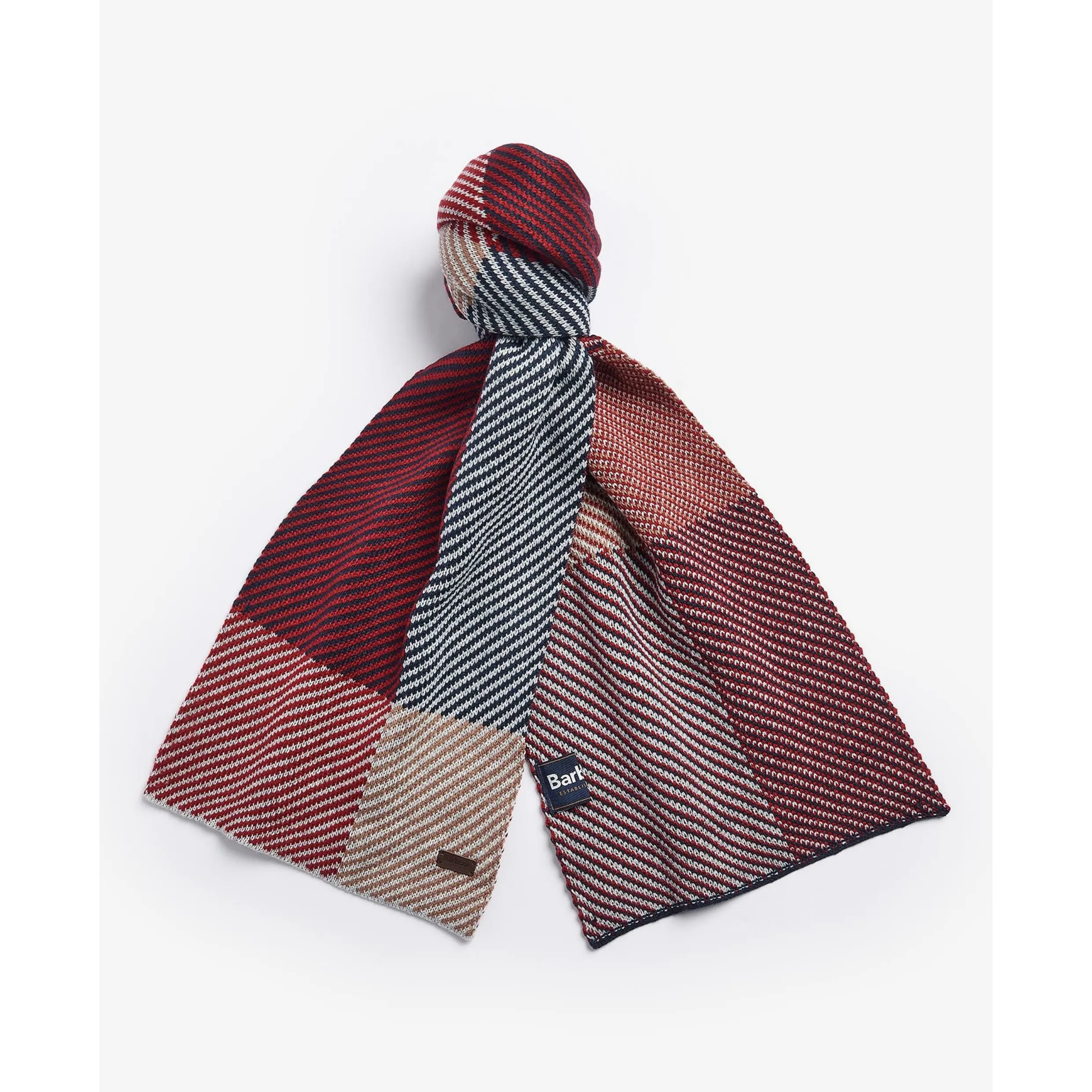 Barbour Finn Beanie & Scarf Gift Set Cranberry