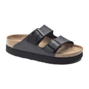 Birkenstock Papillio Arizona Platform Vegan Black Birko-Flor Women’s Sandals (Narrow)