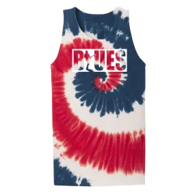 BLUES BLOCK Tie Dye Tank (Unisex)