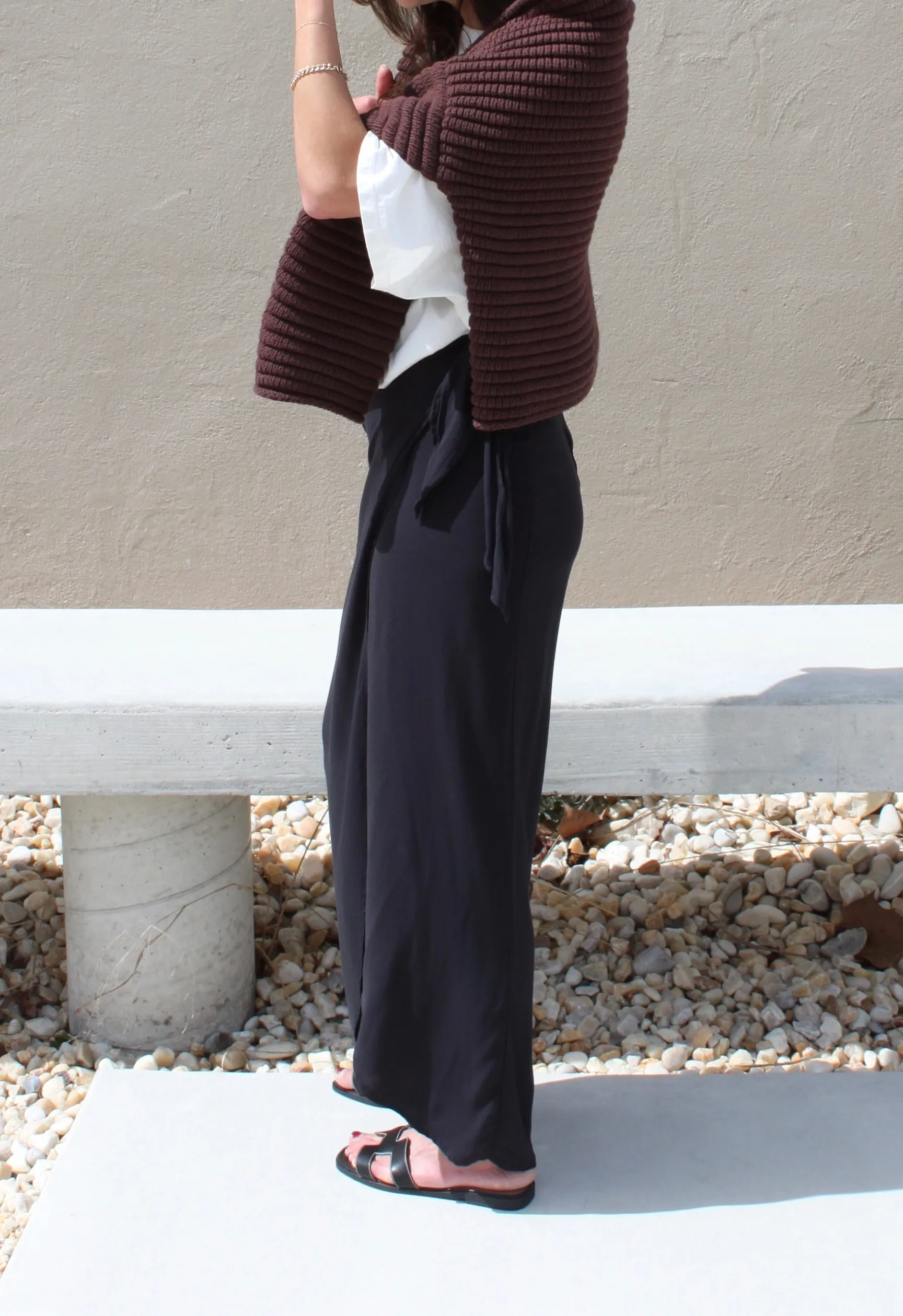 Bobbie Sandwashed Voile Maxi Skirt