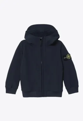 Boys Compass Patch Zip-Up Jacket