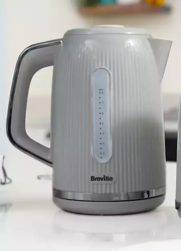 Breville Textured Plastic 1.7L Kettle - Grey | Kaleidoscope