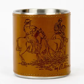 Brigalow Leather Team Roping Mug