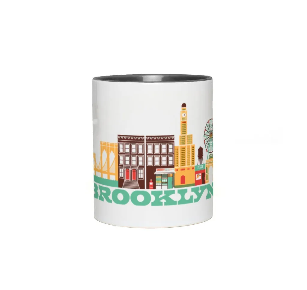 BROOKLYN CITYSCAPE Accent Mug