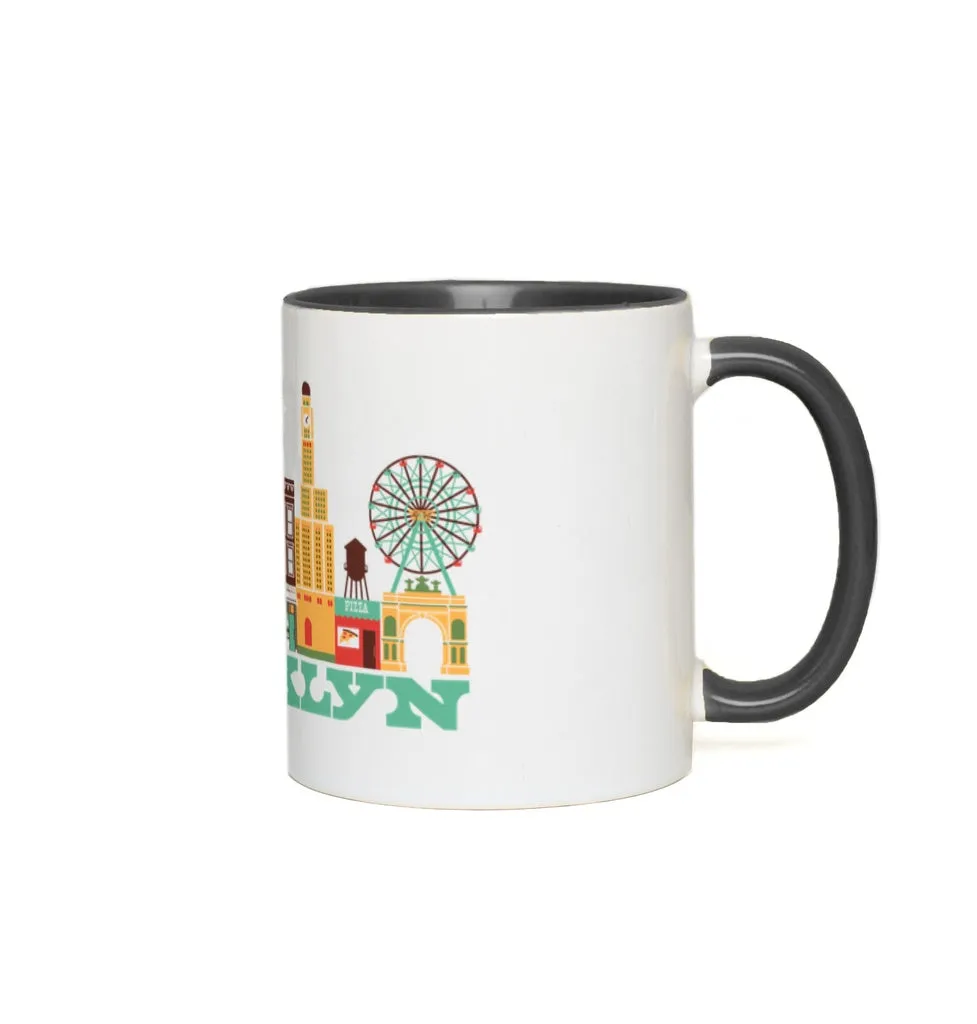 BROOKLYN CITYSCAPE Accent Mug