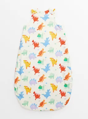 Buy Dinosaur Print 2.5 Tog Sleeveless Sleeping Bag 12-18 months | Sleepsuits and pyjamas | Tu