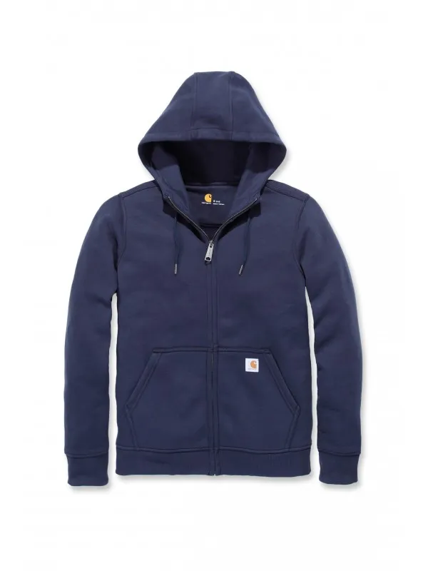 Carhartt Womens Clarksburg Full Zip Hoodie :Navy