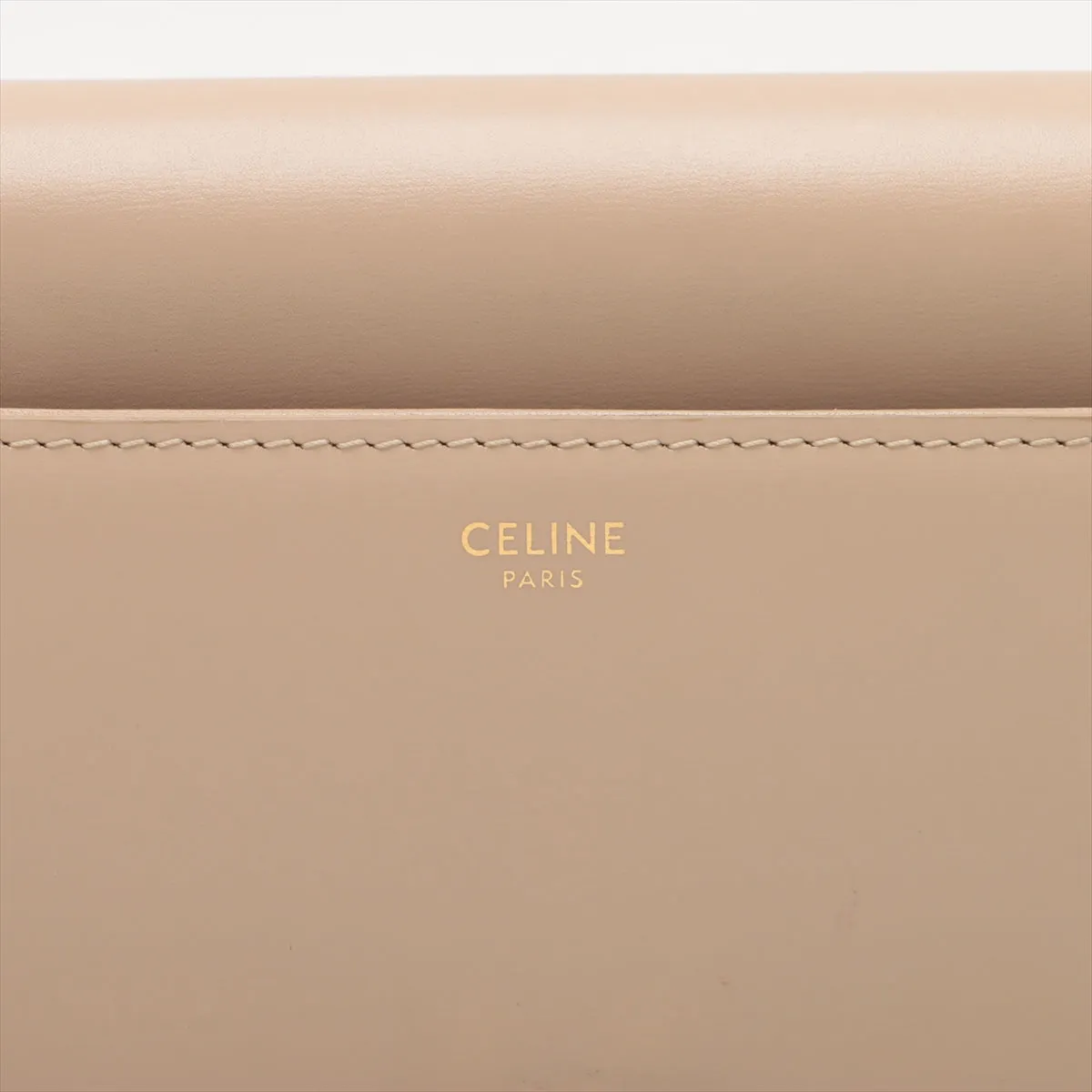 CELINE Triomphe Teen Leather Shoulder bag