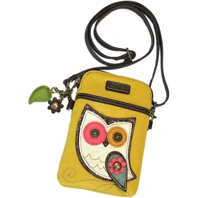 CHALA CELLPHONE CROSSBODY OLIVE OWL