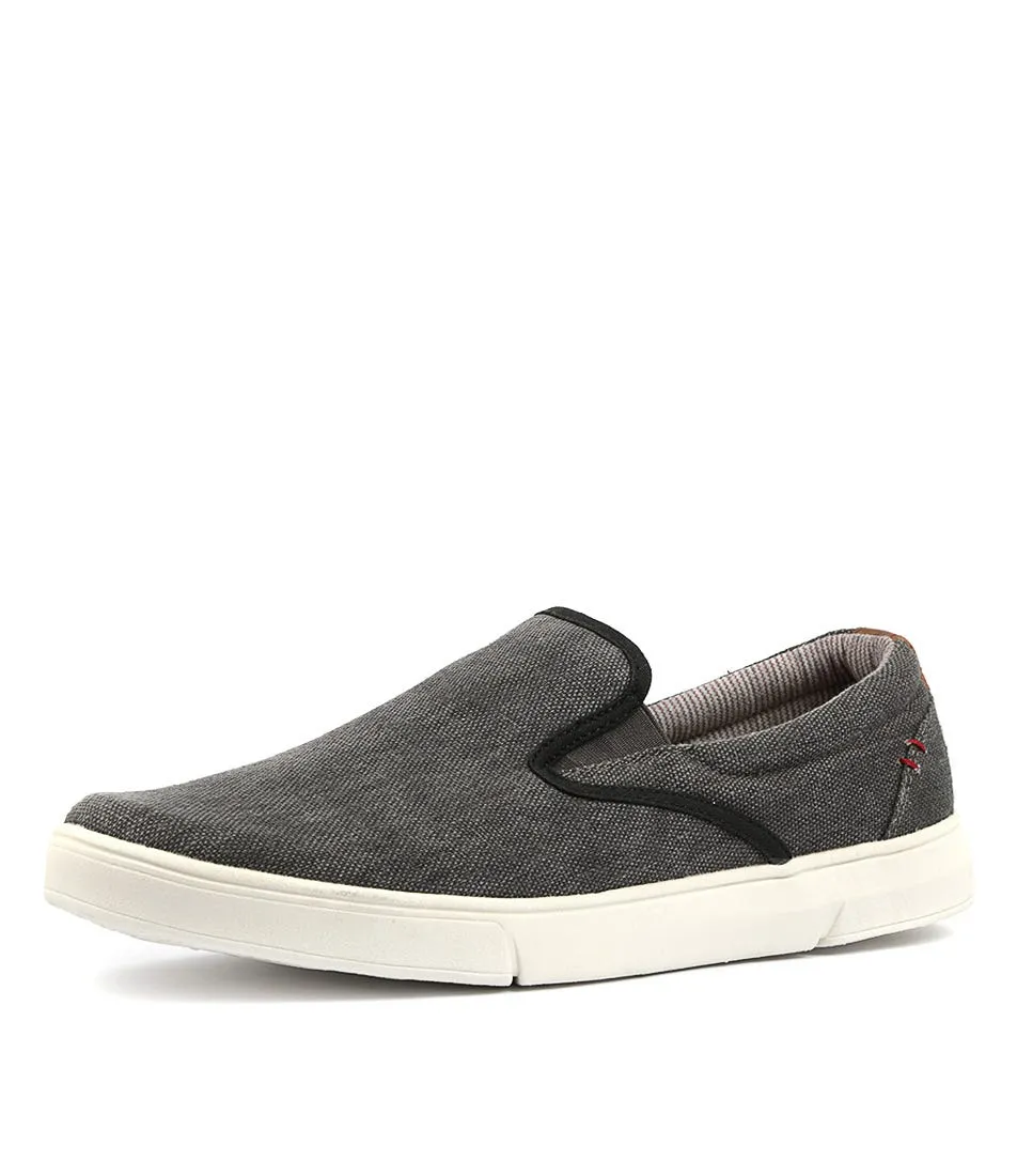 COLORADO Aerial Grey Canvas Sneakers