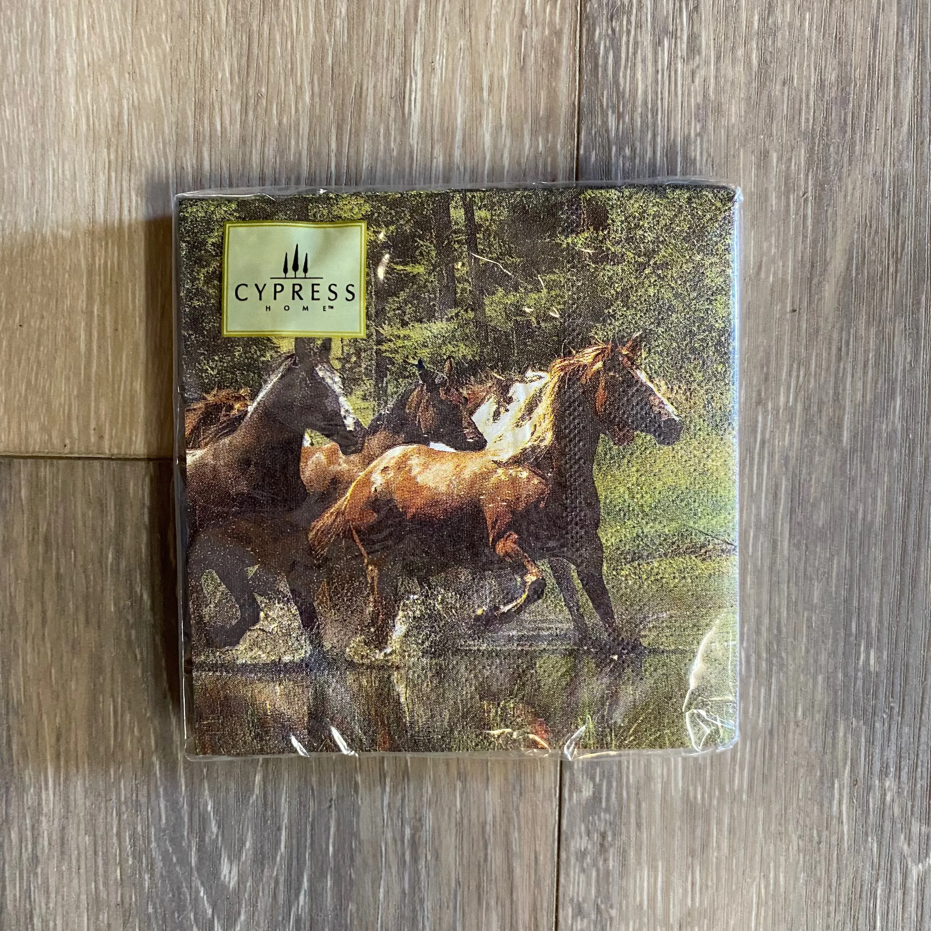 Consignment Running Horse Napkins 20pk