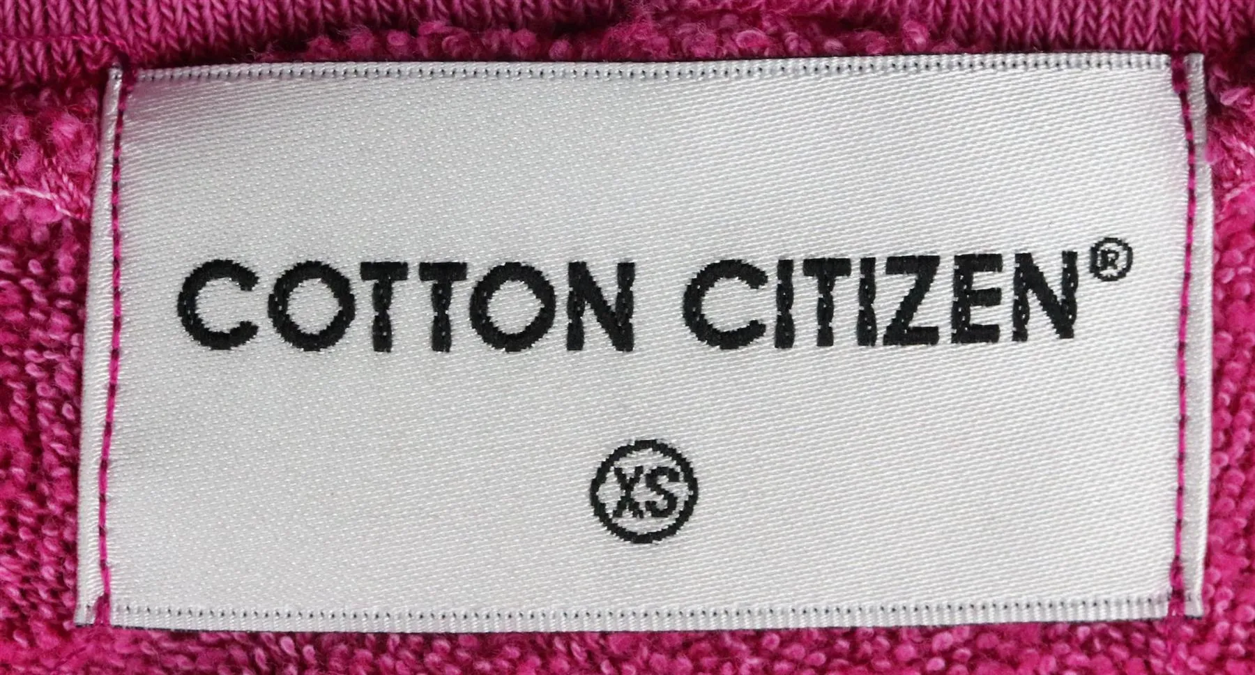 COTTON CITIZEN COTTON JERSEY HOODIE XSMALL