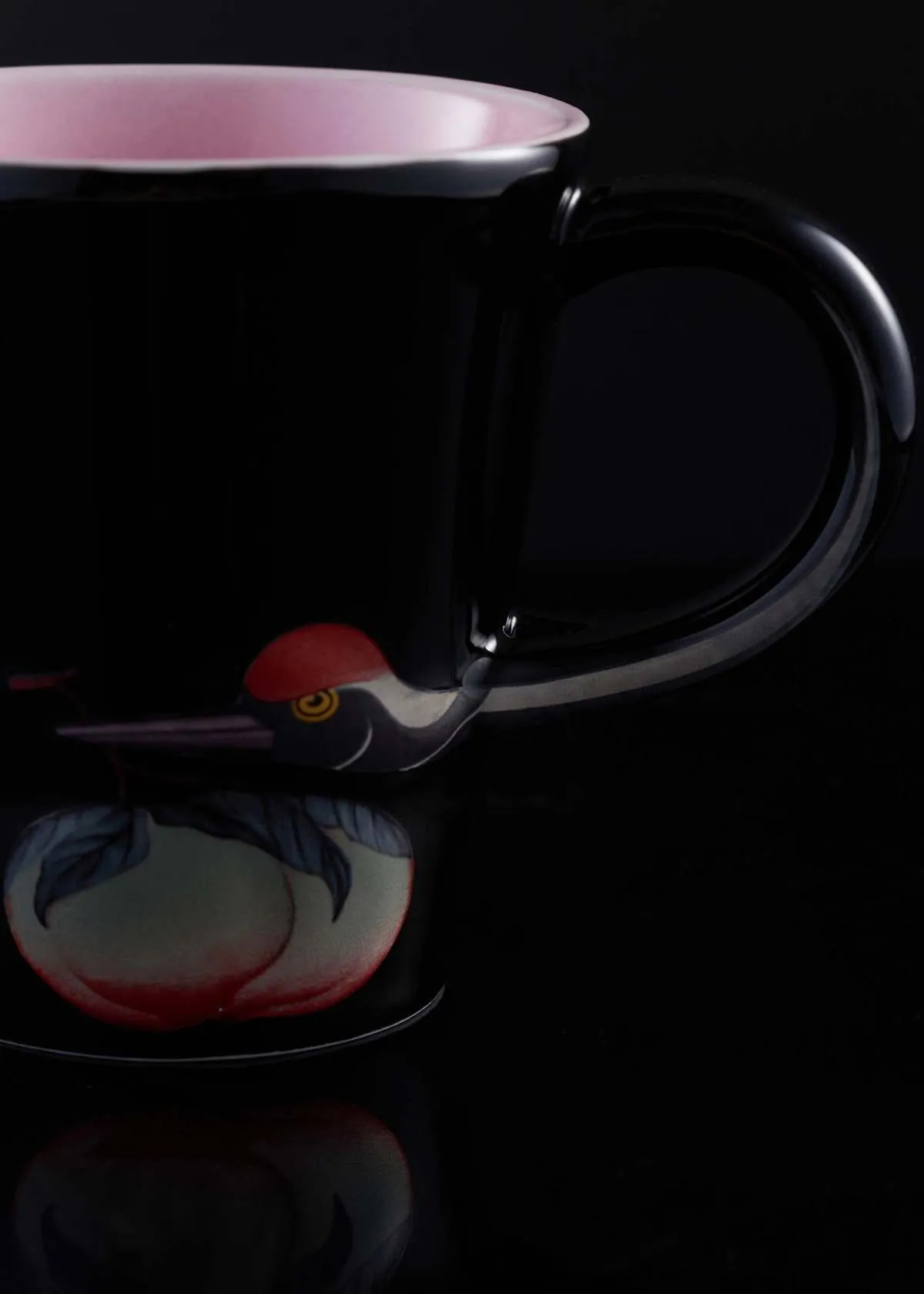 Crane Mug - Black