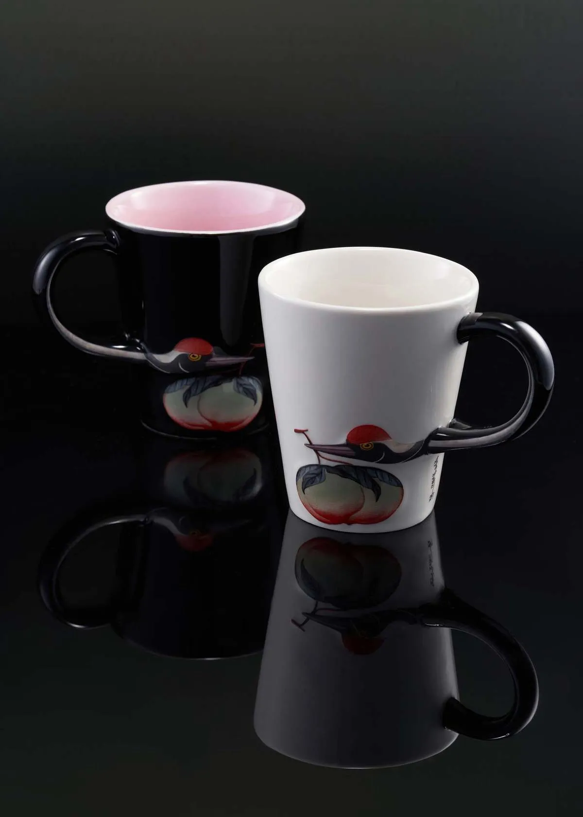 Crane Mug - Black