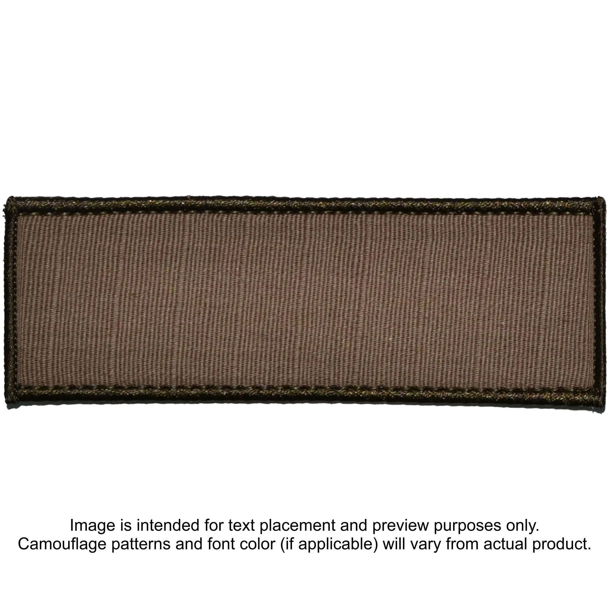 Custom Plate Carrier Text Patch - 4x11