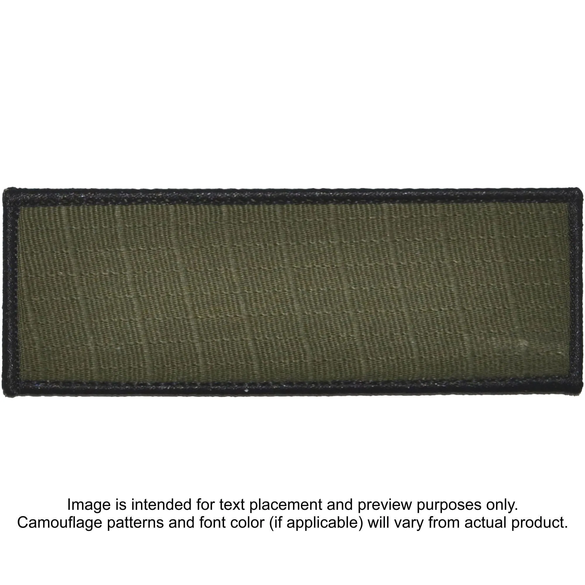 Custom Plate Carrier Text Patch - 4x11