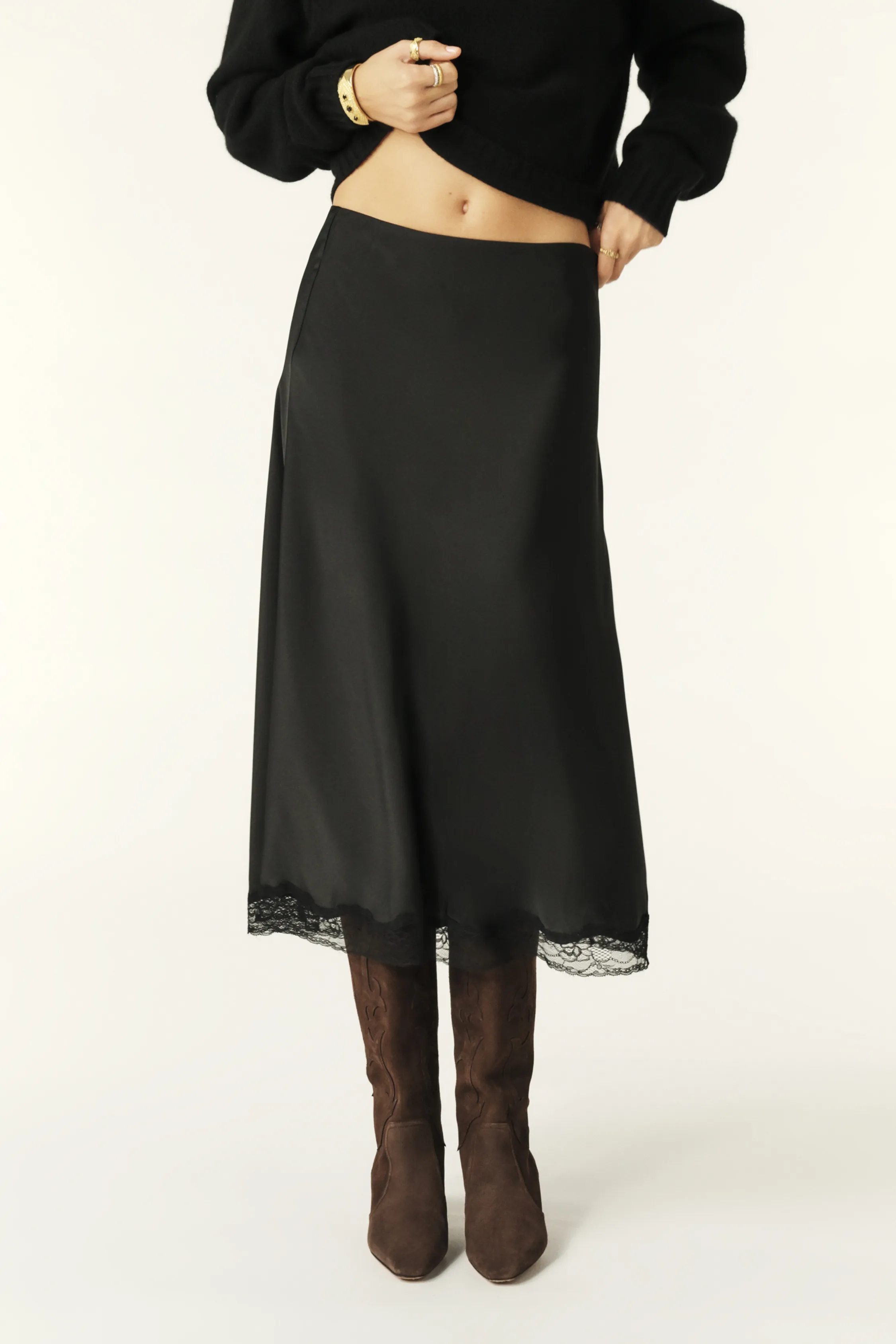 CYLA midi skirt