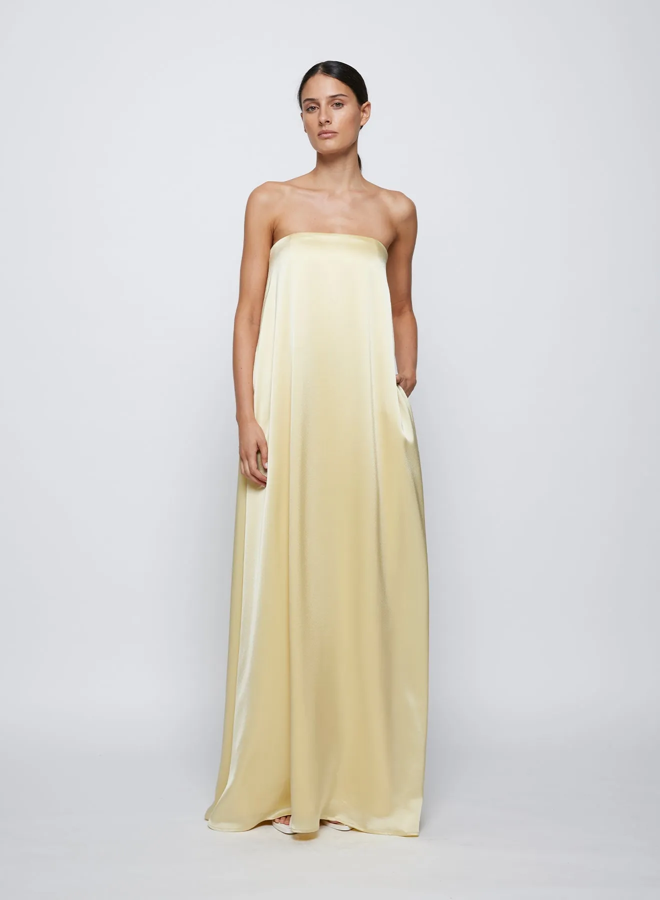 DELFINA DRESS (CHAMPAGNE)