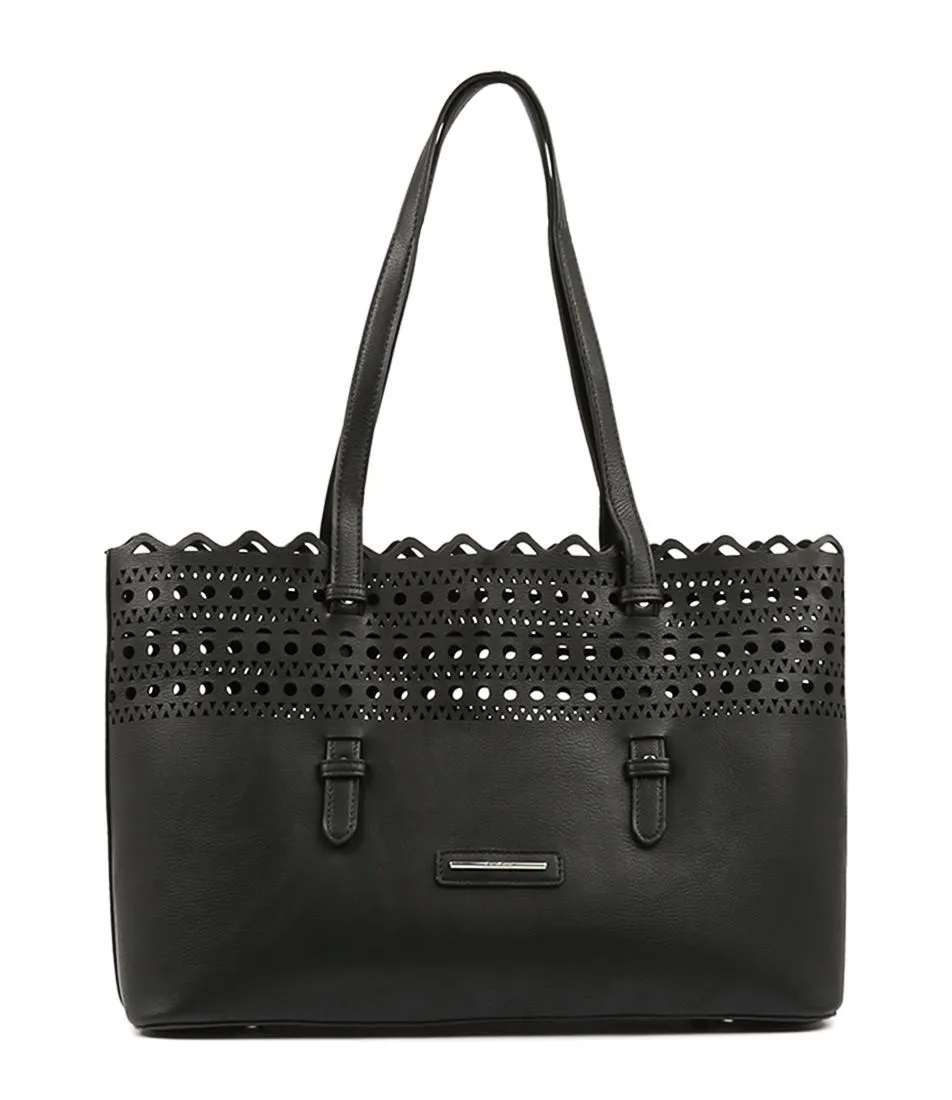 DIANA FERRARI Ariella Tote Black Pu