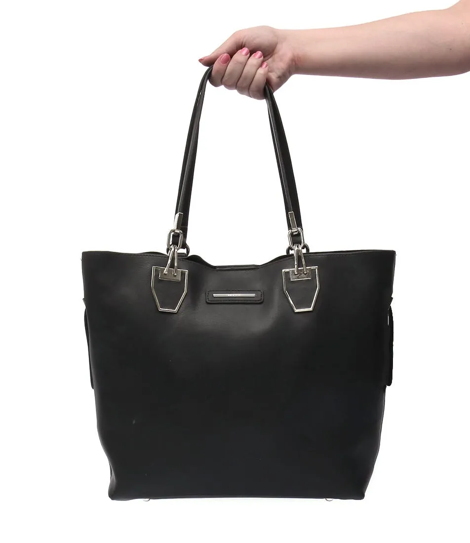 DIANA FERRARI Luelle Duty Tote Black Smooth