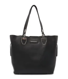 DIANA FERRARI Luelle Duty Tote Black Smooth