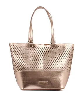 DIANA FERRARI Maxine Tote Rose Gold Smooth