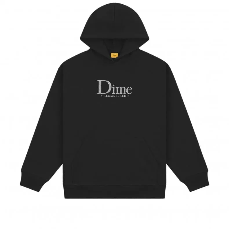 Dime Classic Remastered Pullover Hooded Sweatshirt (Black)